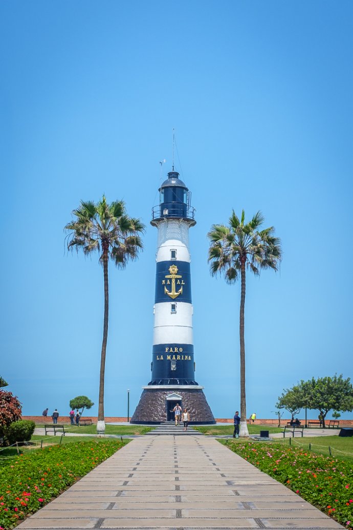 La Marina Lighthouse - Lima, Peru