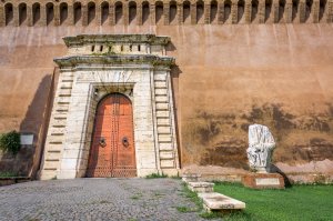 Lower Doors at Castel Sant'Angelo - Rome, Italy