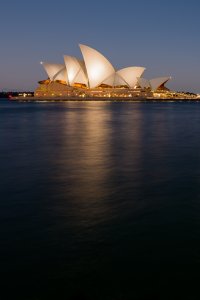 Sydney Opera House at dusk - Sydney, Australia