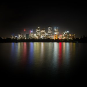 Sydney skyline at night - Sydney, Australia